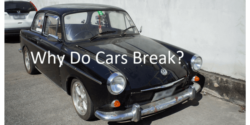 why do cars break down and how to sell a non runner car
